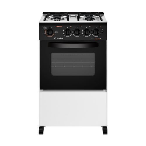 Fogão Esmaltec Caribe 4 Bocas Branco - Acendimento Automático