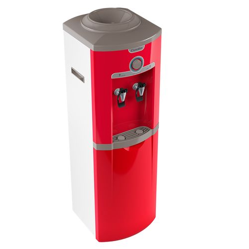 Bebedouro de Coluna Esmaltec Gelágua EGC35B Vermelho