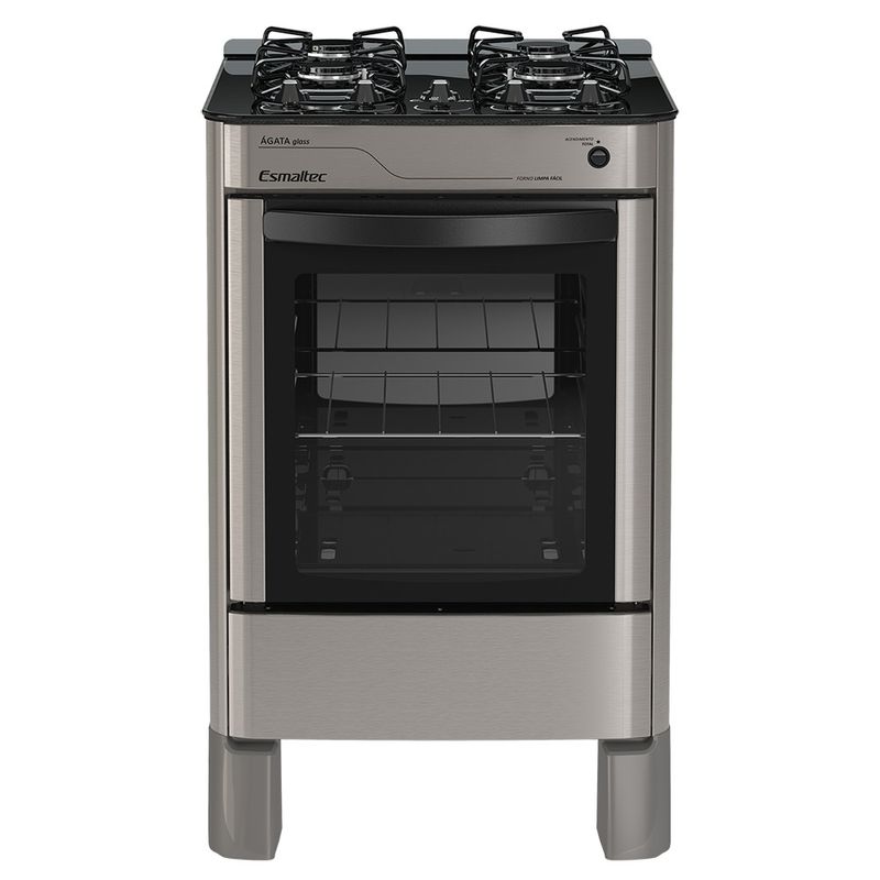 Fogao-Esmaltec-Agata-Glass-Mesa-de-Vidro-4-Bocas-Inox---Acendimento-Automatico