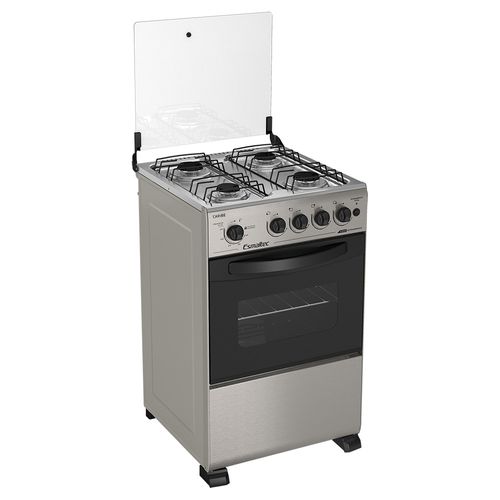 Fogão Esmaltec Caribe 4 Bocas Inox - Acendimento Automático