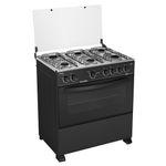Fogao-Esmaltec-Caribe-6-Bocas-Preto---Acendimento-Automatico
