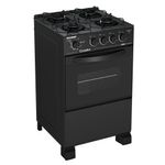 Fogao-Esmaltec-Caribe-Glass-Mesa-de-Vidro-4-Bocas-Preto---Acendimento-Automatico