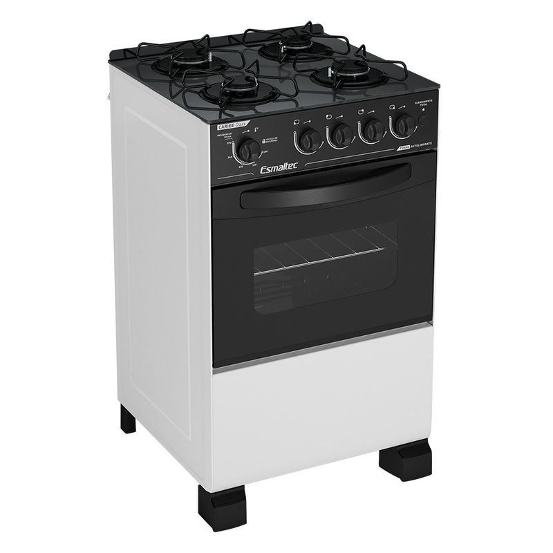 Fogao-Esmaltec-Caribe-Glass-Mesa-de-Vidro-4-Bocas-Branco---Acendimento-Automatico