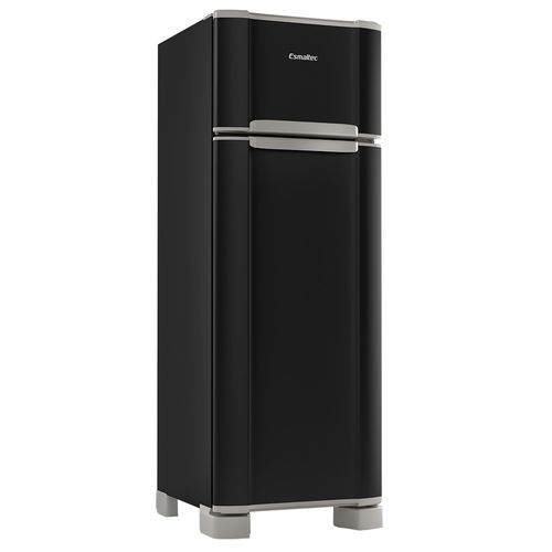 Geladeira Esmaltec Refrigerador RCD 34 Preto 276L 2 Portas