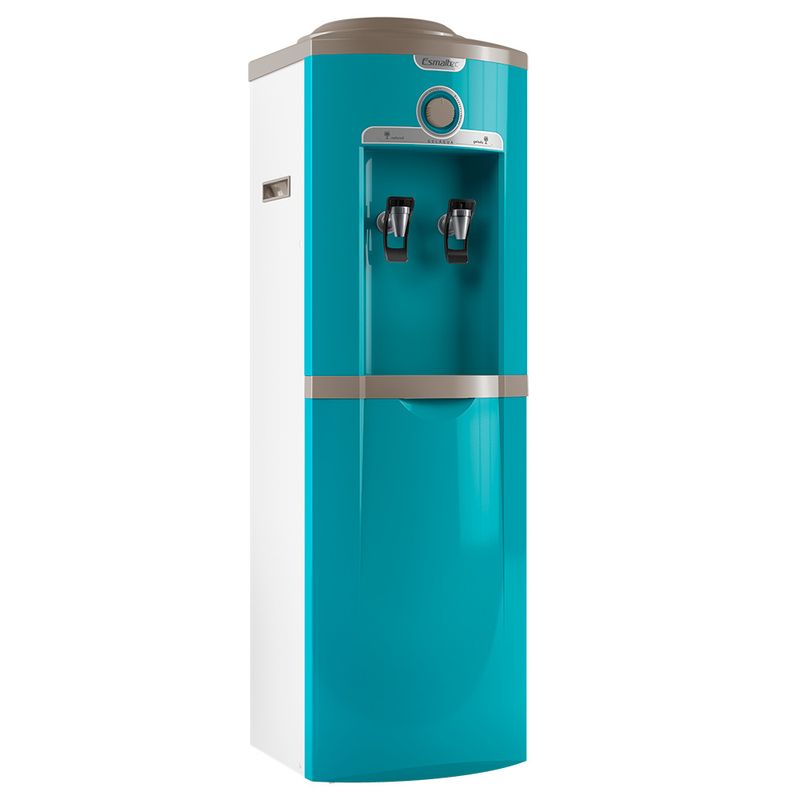 Bebedouro-de-Coluna-Esmaltec-Gelagua-EGC35B-Turquesa