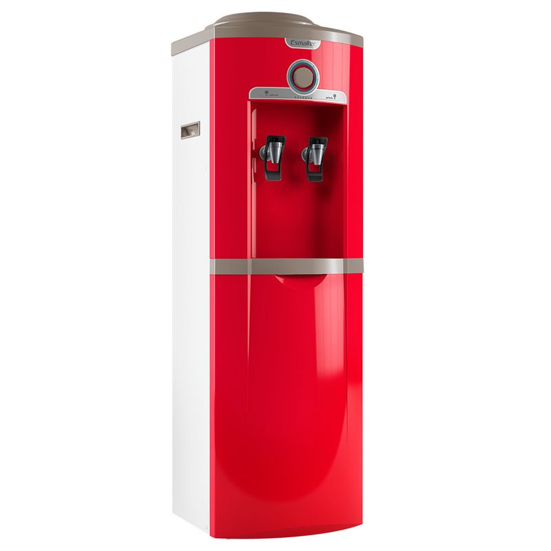 Bebedouro-de-Coluna-Esmaltec-Gelagua-EGC35B-Vermelho