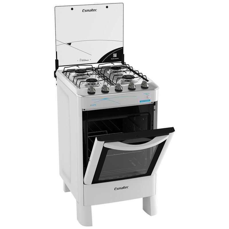 Fogao-Esmaltec-Agata-4-Bocas-Branco---Acendimento-Automatico
