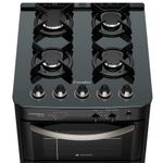 Fogao-Esmaltec-Diamante-Glass-Mesa-de-Vidro-4-bocas-Preto---Duplo-Forno-e-Timer-Sonoro