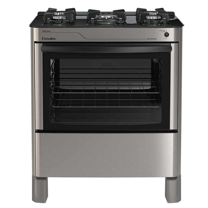 Fogao-Esmaltec-Jade-Glass-Mesa-de-Vidro-5-Bocas-Inox---Acendimento-Automatico