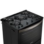 Fogao-Esmaltec-Esmeralda-Glass-Mesa-de-Vidro-5-Bocas-Preto---Acendimento-Automatico