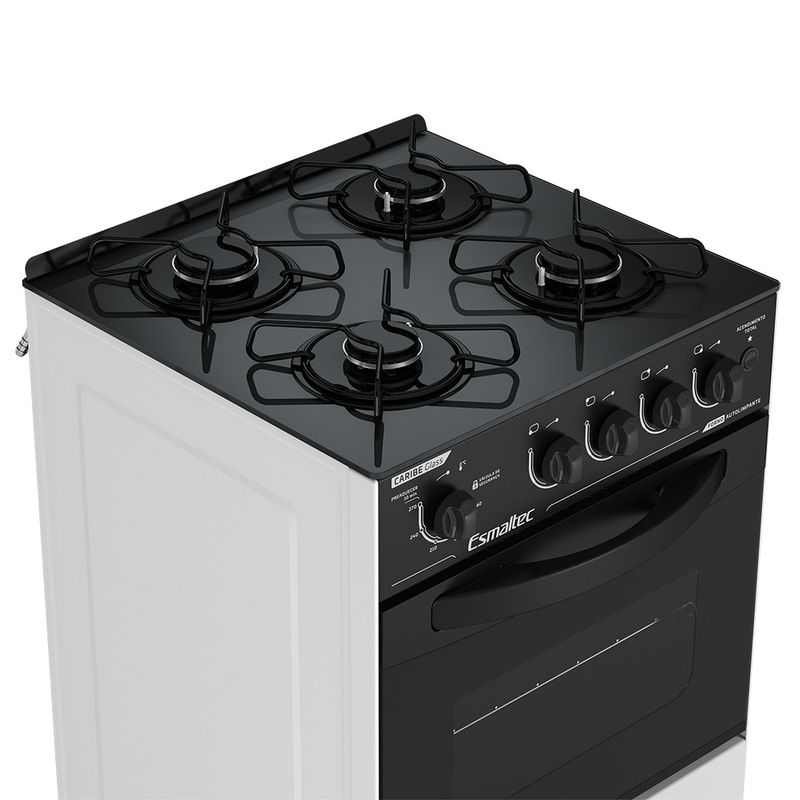 Fogao-Esmaltec-Caribe-Glass-Mesa-de-Vidro-4-Bocas-Branco---Acendimento-Automatico