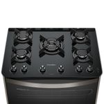 Fogao-Esmaltec-Esmeralda-Glass-Mesa-de-Vidro-5-Bocas-Inox---Acendimento-Automatico
