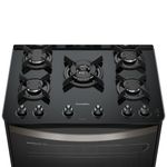 Fogao-Esmaltec-Esmeralda-Glass-Mesa-de-Vidro-5-Bocas-Preto---Acendimento-Automatico