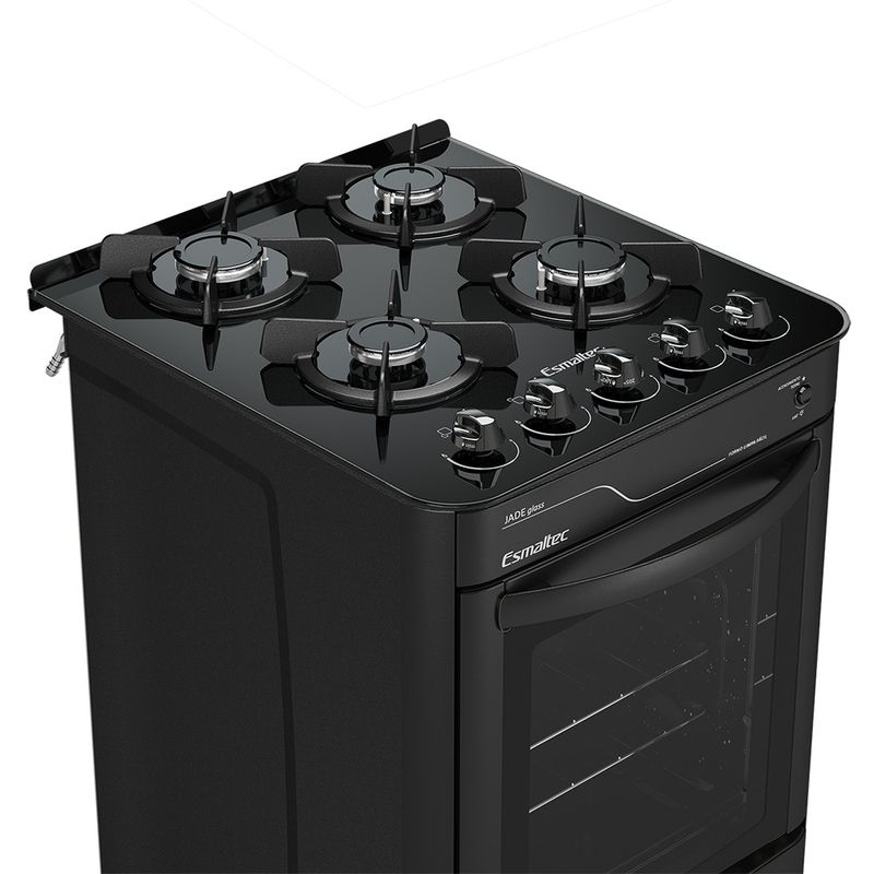 Fogao-Esmaltec-Jade-Glass-Mesa-de-Vidro-4-Bocas-Preto---Acendimento-Automatico