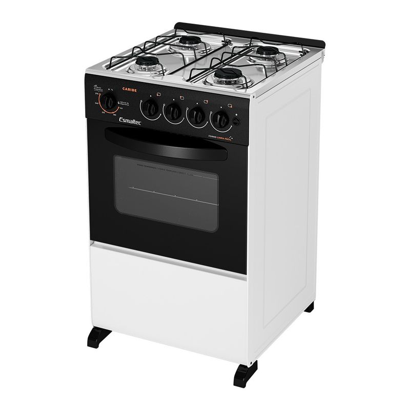 Fogao-Esmaltec-Caribe-4-Bocas-Branco---Acendimento-Automatico